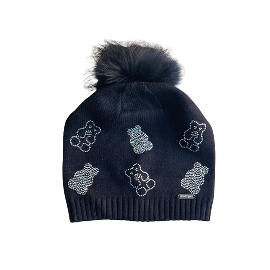 Bari Lynn Crystal Gummy Bear Hat