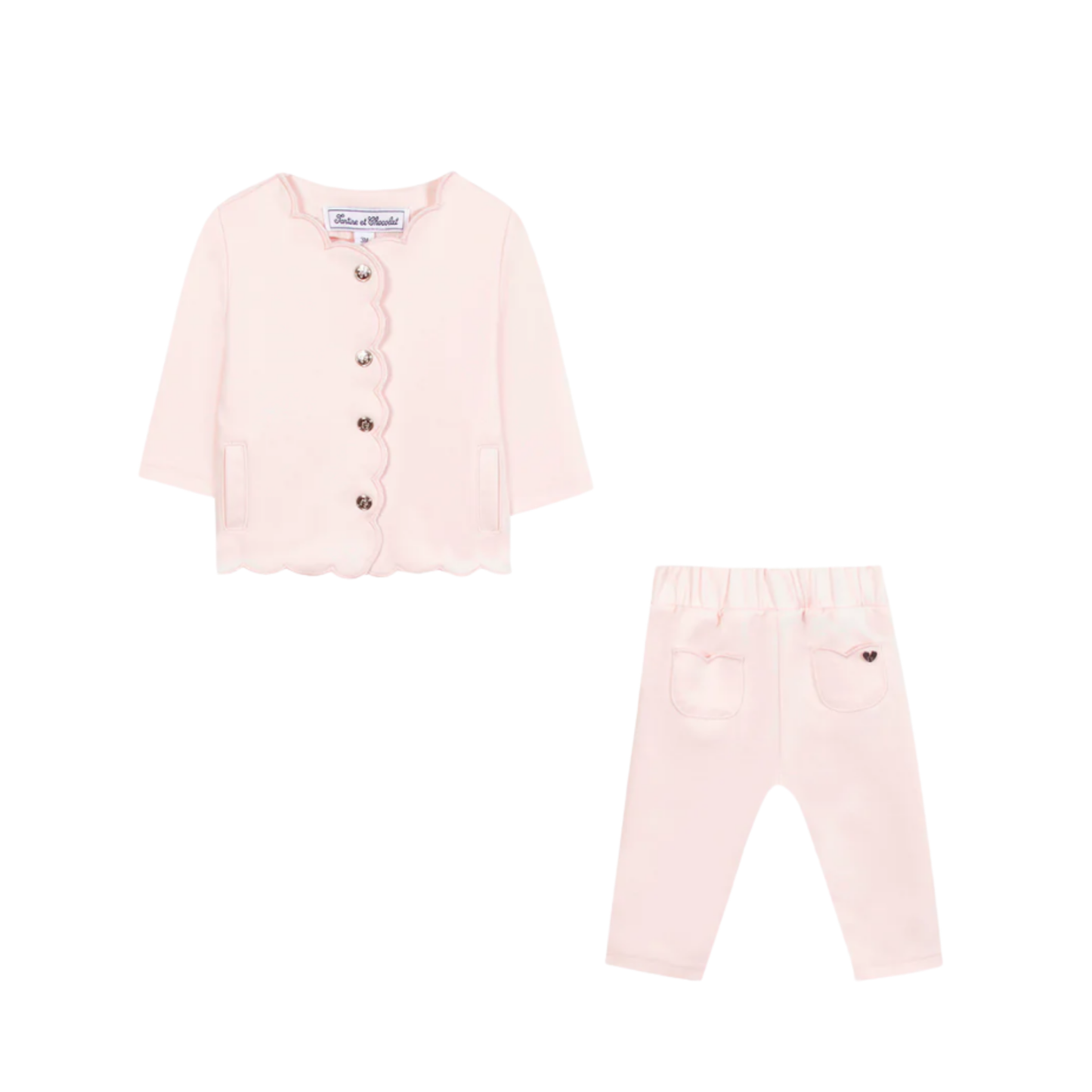 Tartine Et Chocolat Scalloped Set