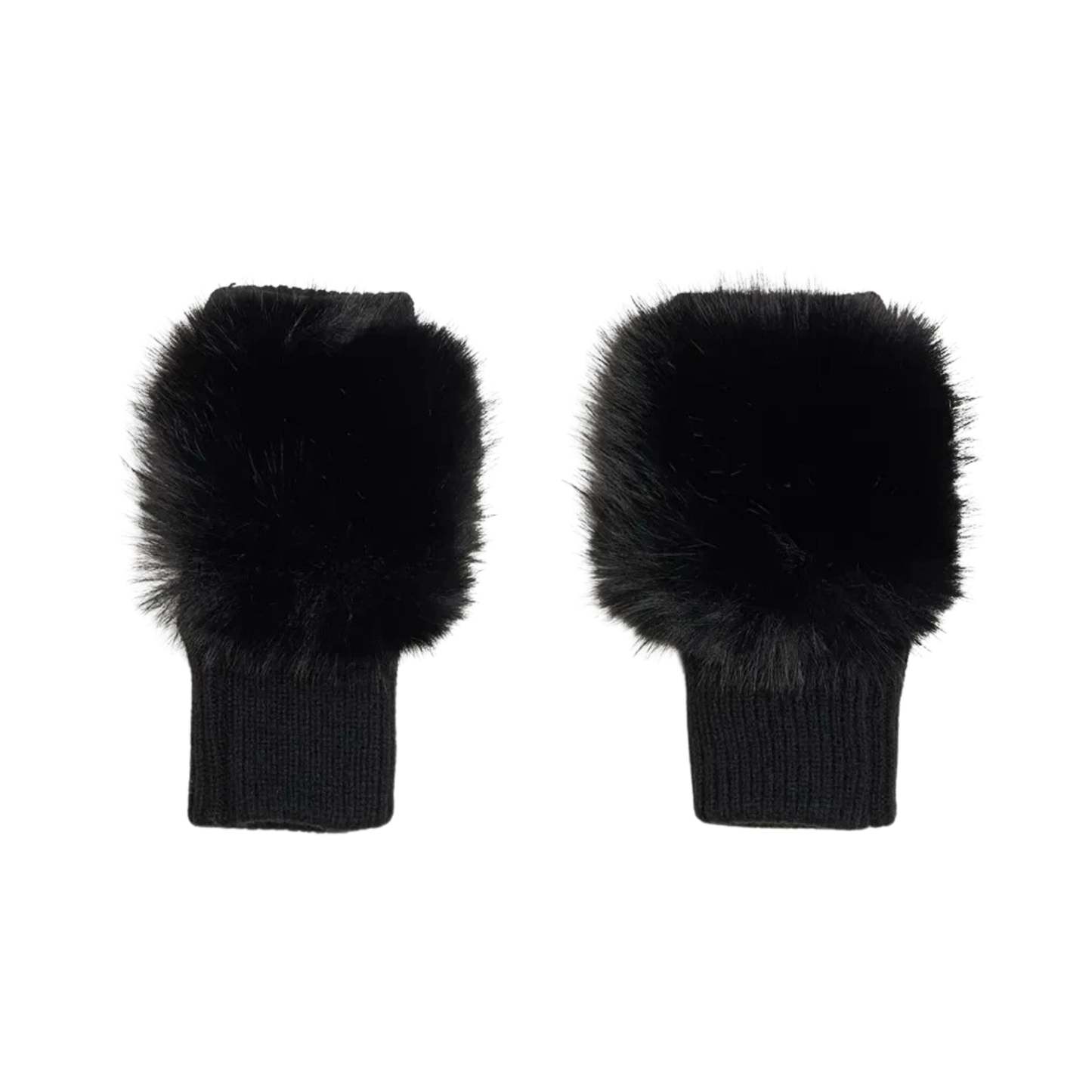 Jocelyn Faux Fox Mittens