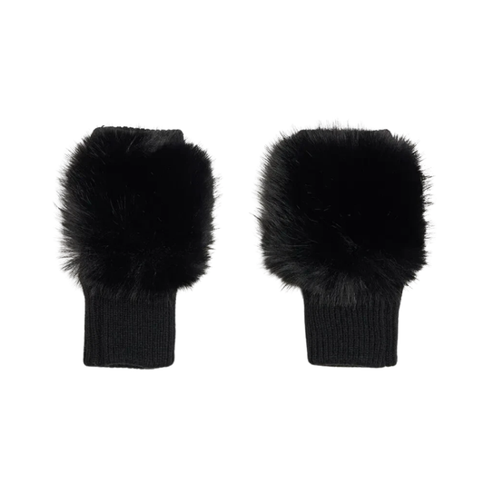 Jocelyn Faux Fox Mittens