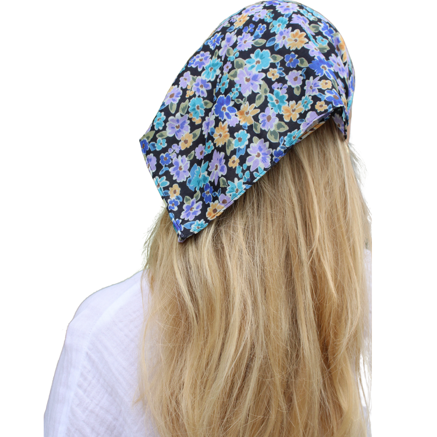 The Scarf Bar Mini Liberty Floral Headscarf