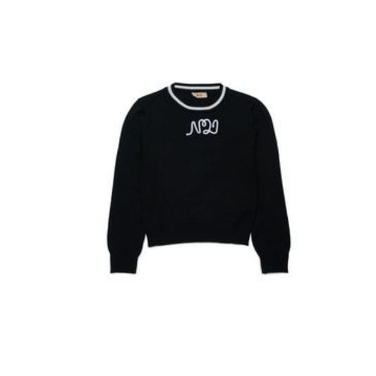 N°21 Embroidered Crew Neck Logo Sweater