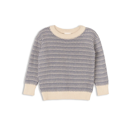 Looms Distressed Knit Sweater