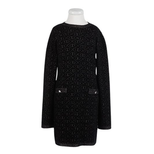 Twinset Black/Silver Dress-061