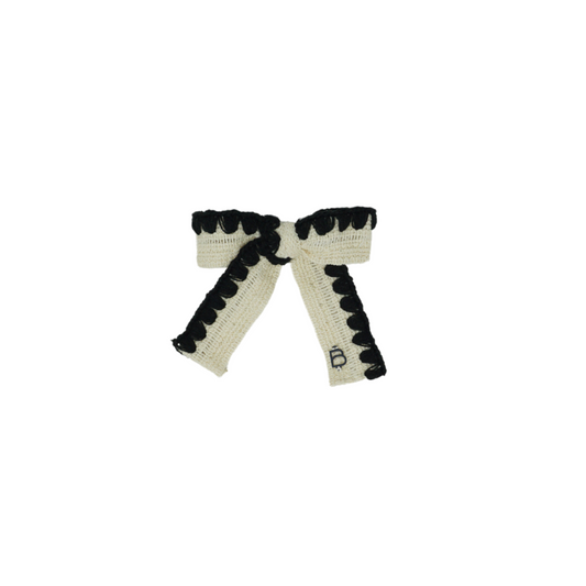 Bandeau Binded Edge Small Bow Clip