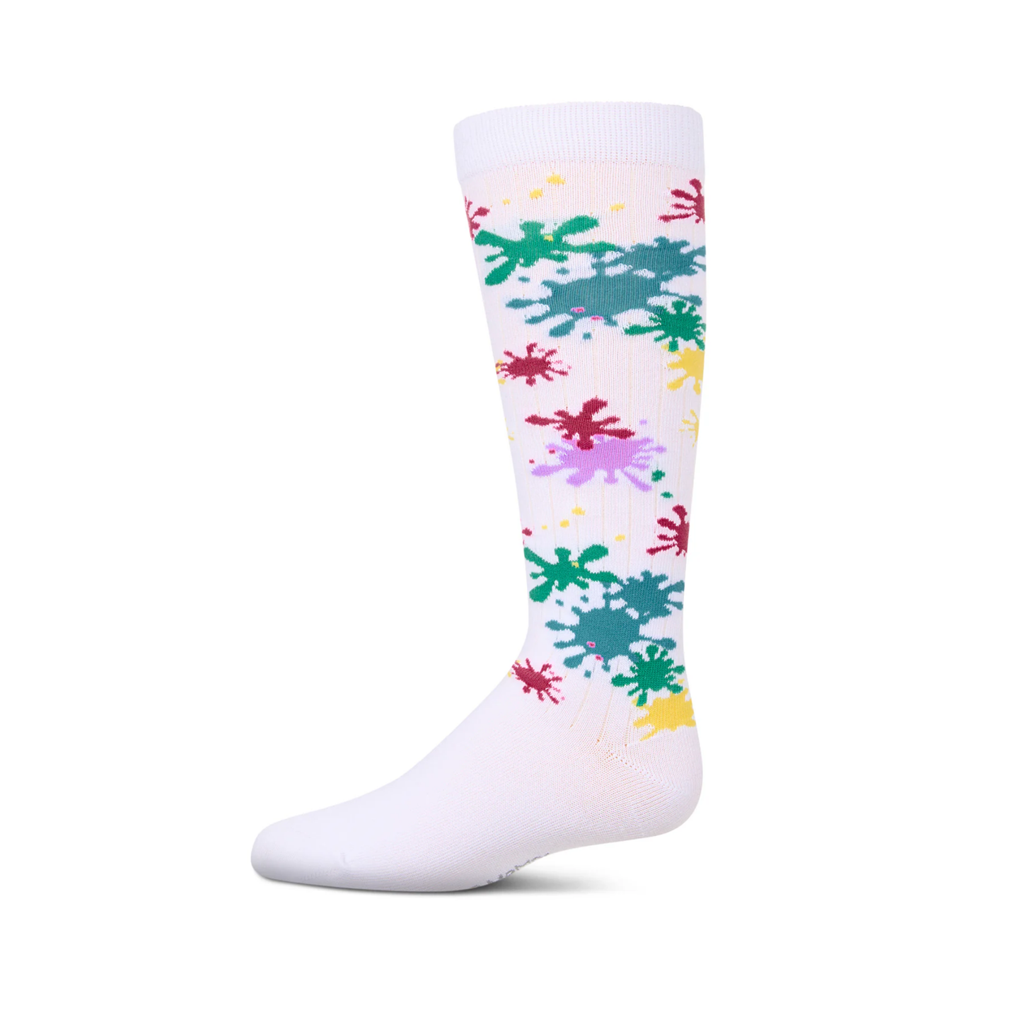 Memoi Splatter Paint Knee High - MKF-7171
