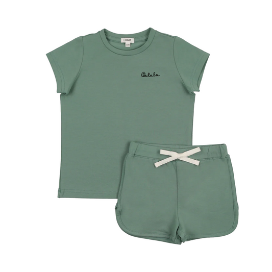 Bonjoy Printed Word Toddler Set