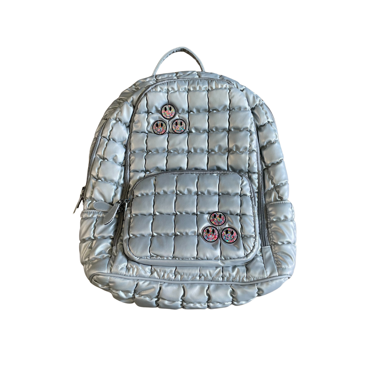 Bari Lynn Happy Faces Puffy Backpack