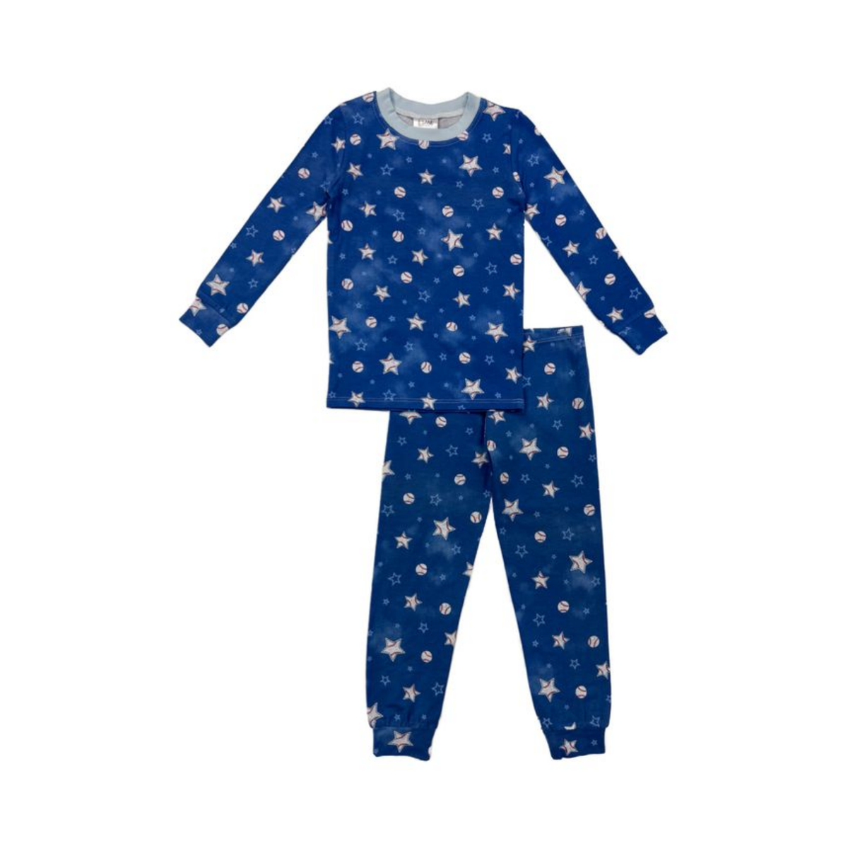 Esme Baseball Stars Pajama
