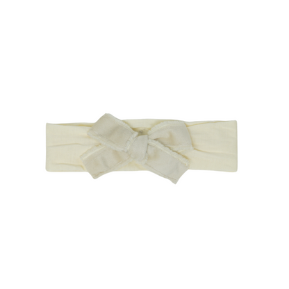 Bandeau Velvet Frayed Baby Headband