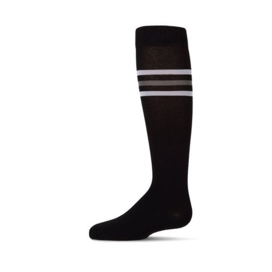 Memoi Triple Stripe Knee High