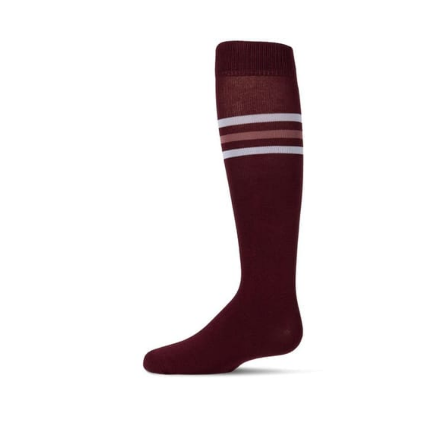 Memoi Triple Stripe Knee High
