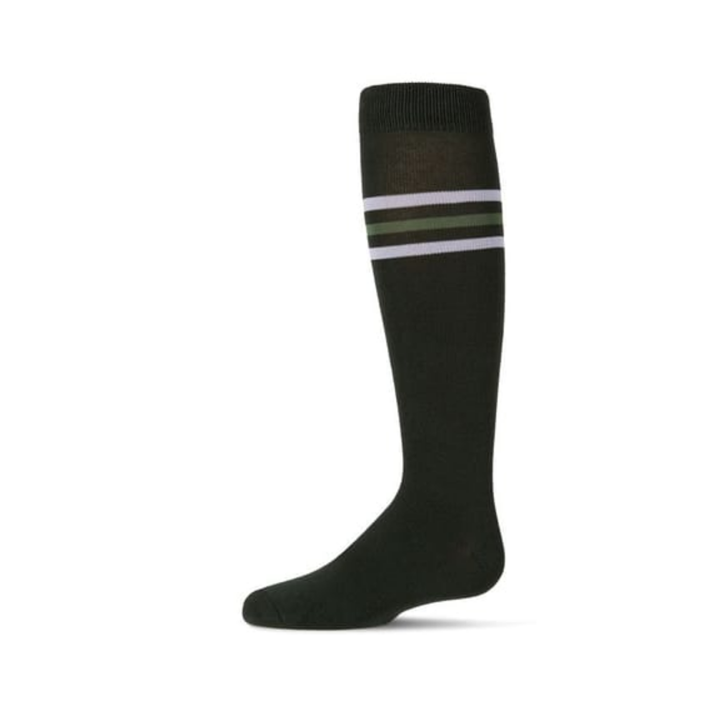 Memoi Triple Stripe Knee High