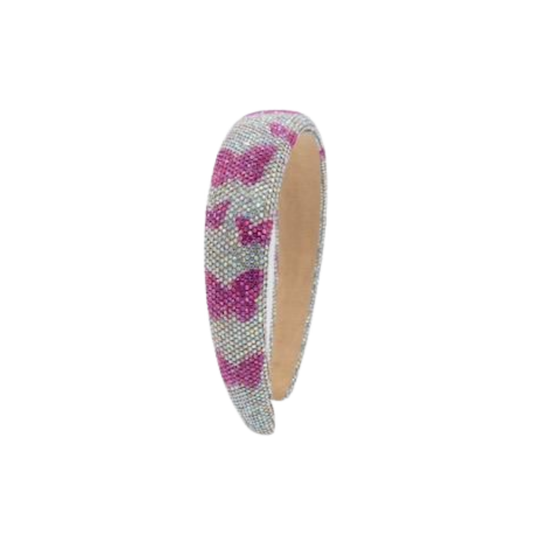 Bari Lynn Fully Crystallized Butterfly Headband