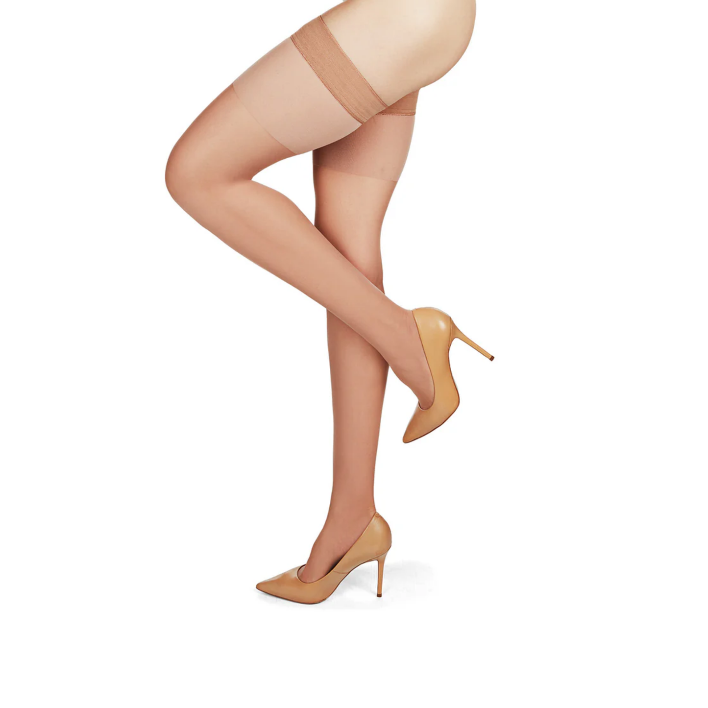Memoi Light Support Thigh High Pantyhose