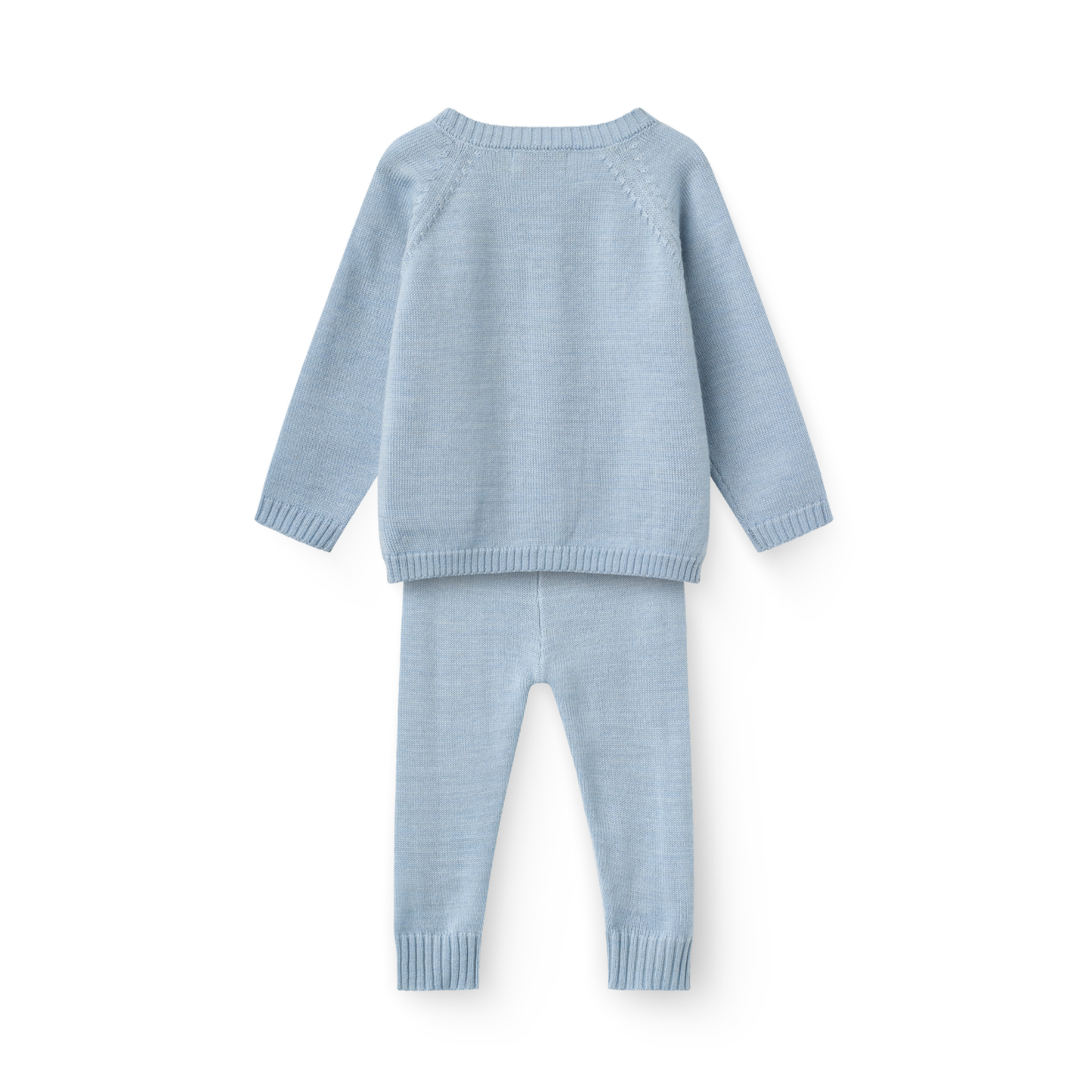 Copenhagen Colors Dusty Blue Classic Merino Pants Set