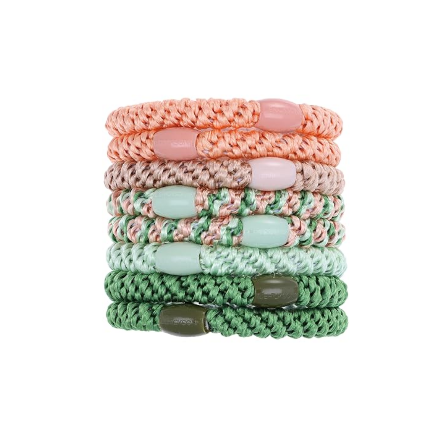 Finest Accessories Grab & Ponytail Holders Set Of Eight