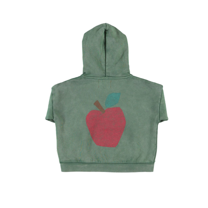 Piupiuchick Apple Apple Print Hoodie