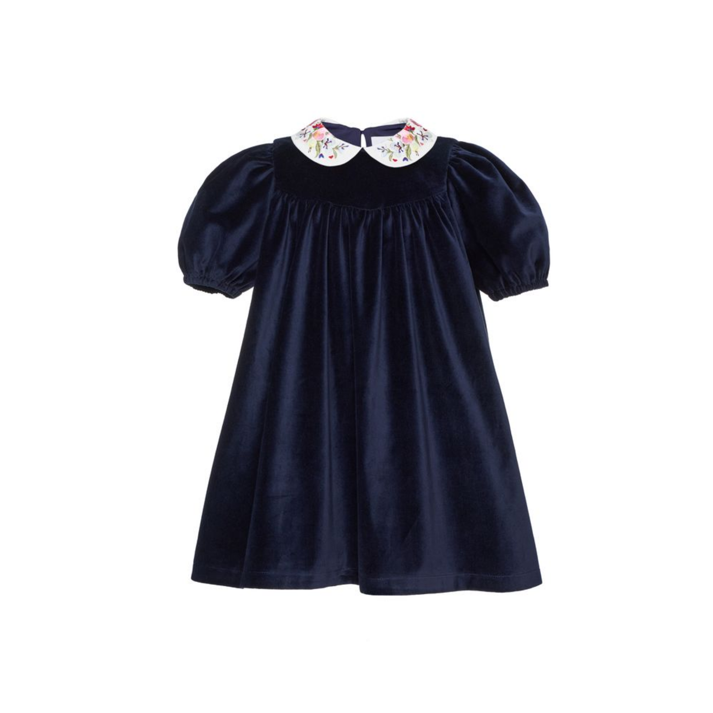 Paade Mode Dark Blue Haven Velvet Peter Pan Dress