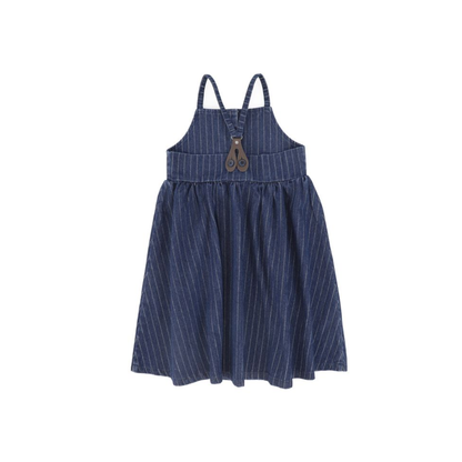 Bace Blue Denim Denim Pinstripe Jumper