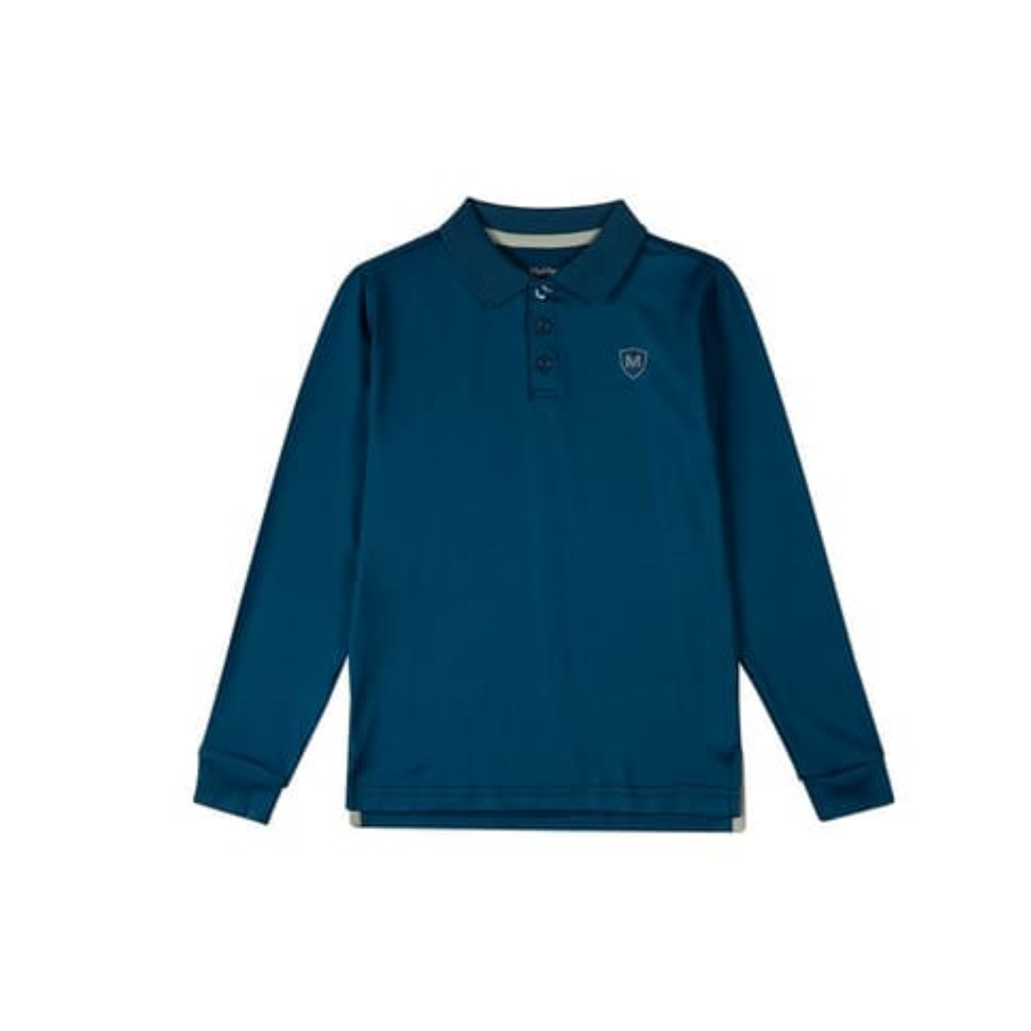 Memoi Boys Long Sleeve Polo Shirt