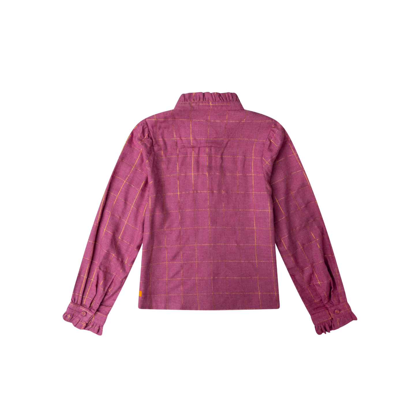 Oilily Red Violet Bonjour Checkered Blouse