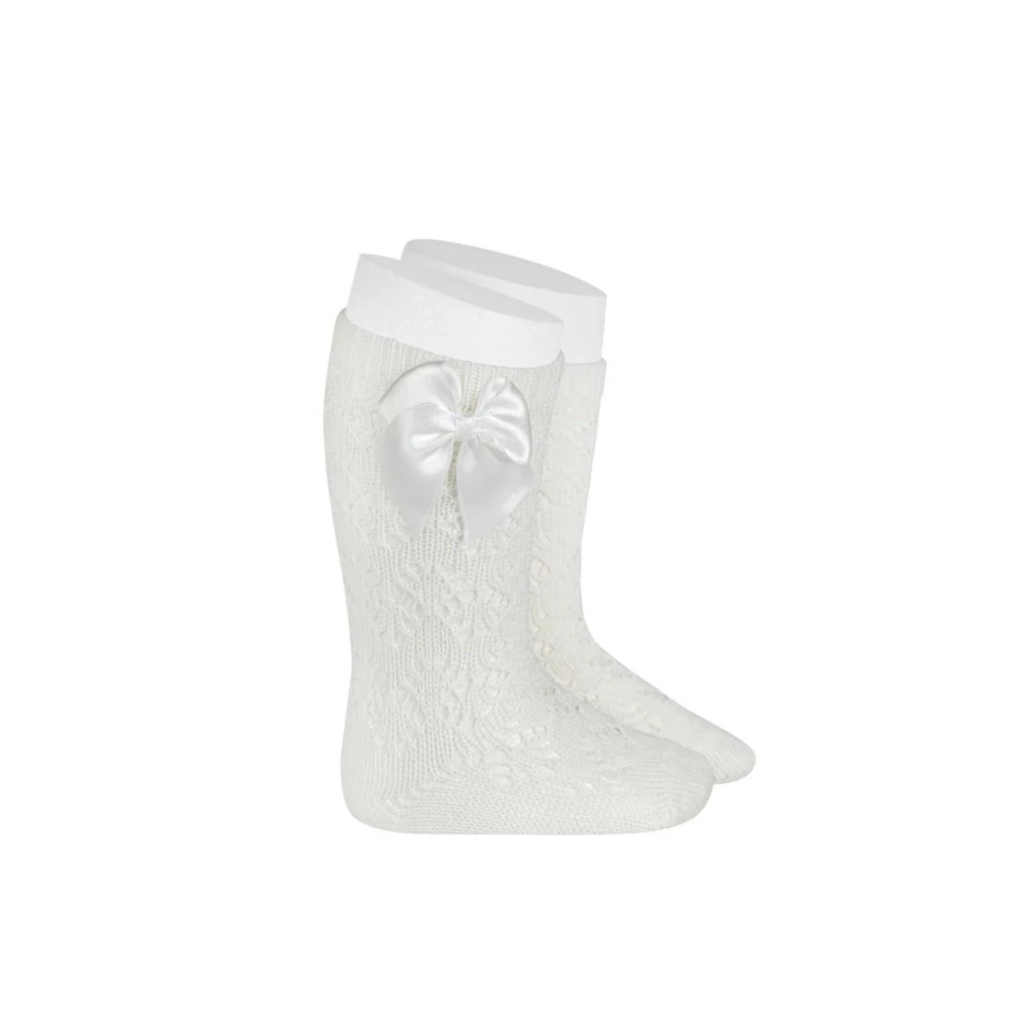 Condor Pattern Crochet Knee W/Bow