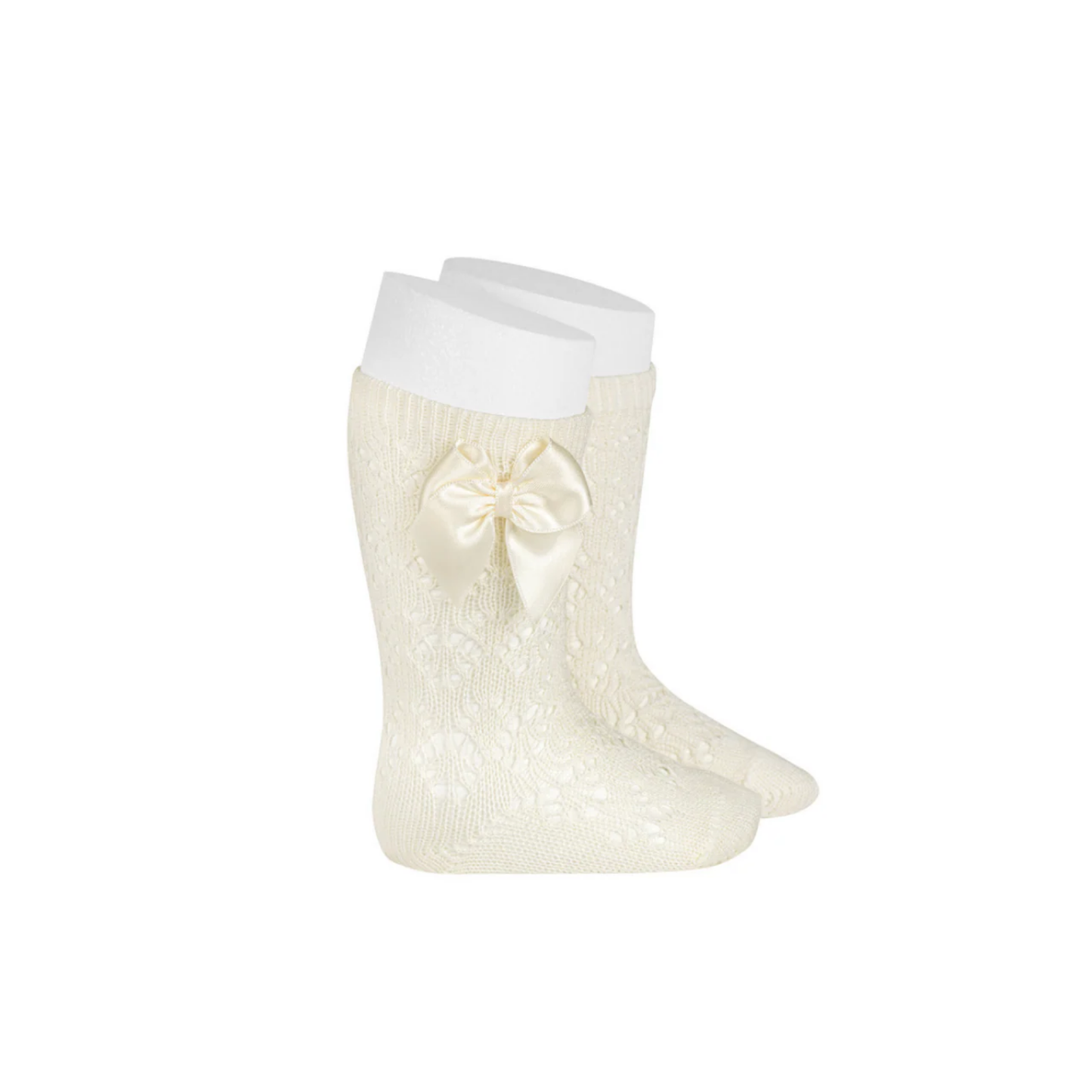 Condor Pattern Crochet Knee W/Bow