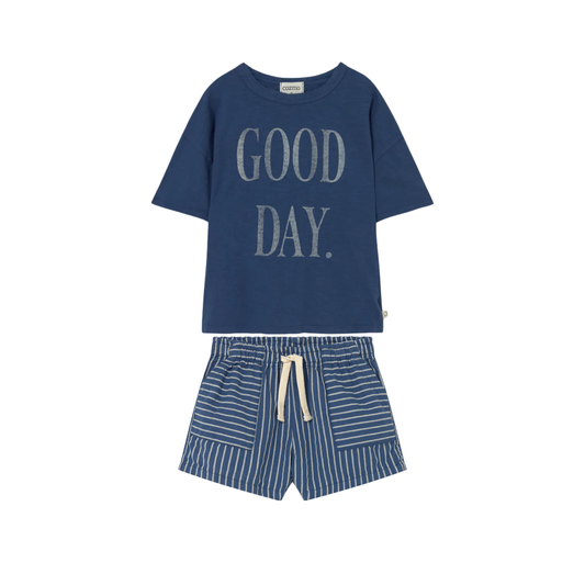 Cozmo Jon `Good Day` Short Sleeve Tee Set
