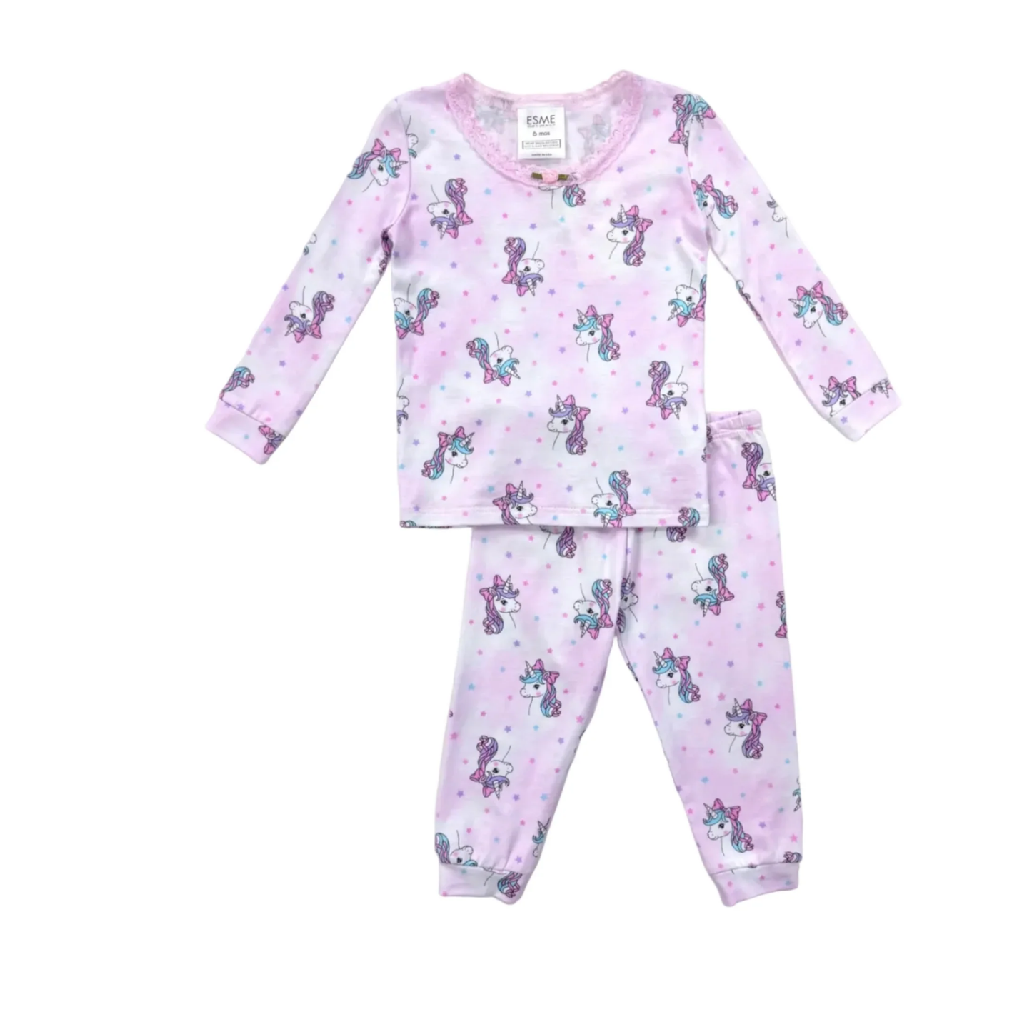 Esme Coquette Unicorn Infant Long Sleeve Pajama