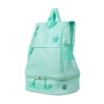 Memoi Seafoam Green Summer Fun Bag