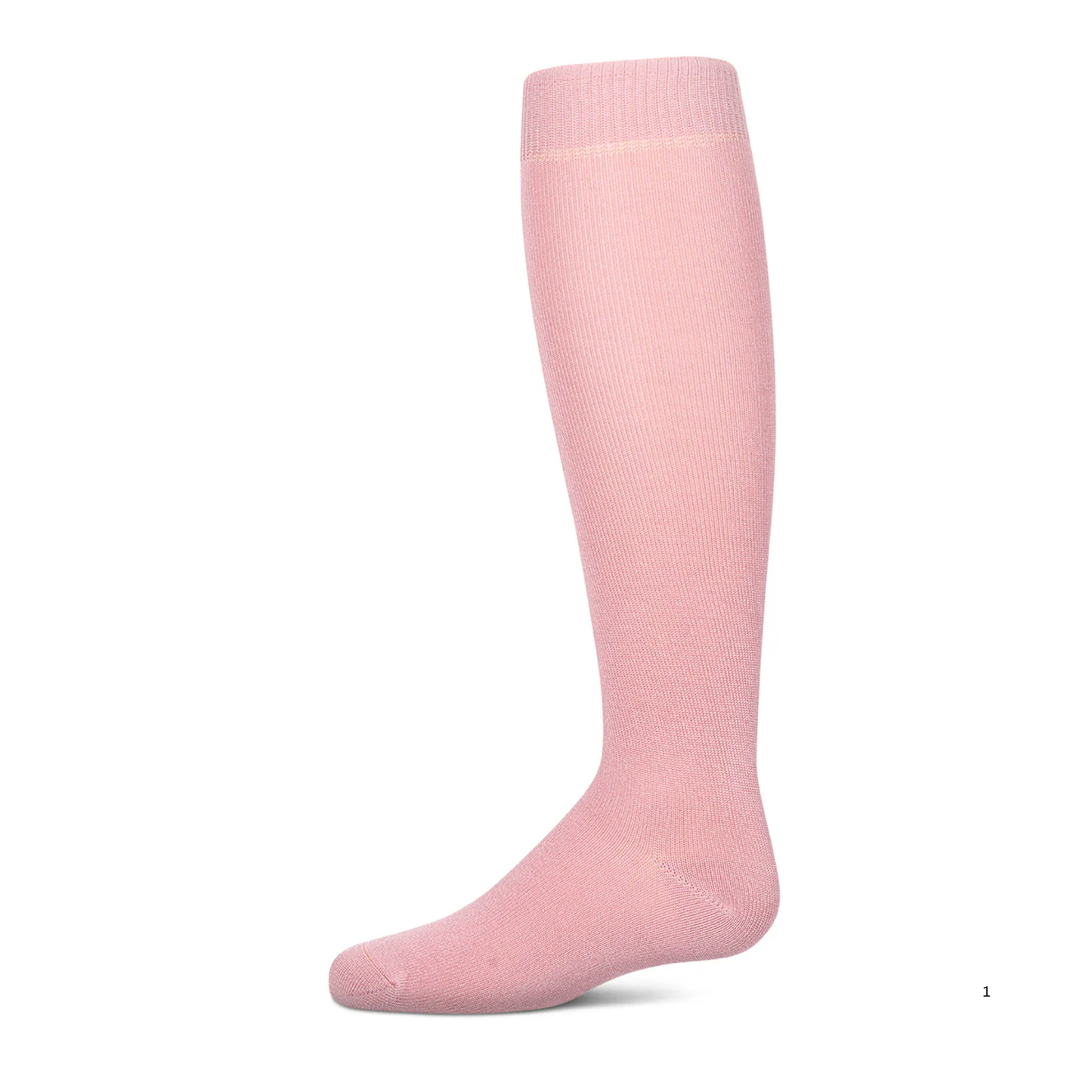 Memoi Kids Basic Soft Rayon from Bamboo Knee High Socks Mulberry - Mk-6266