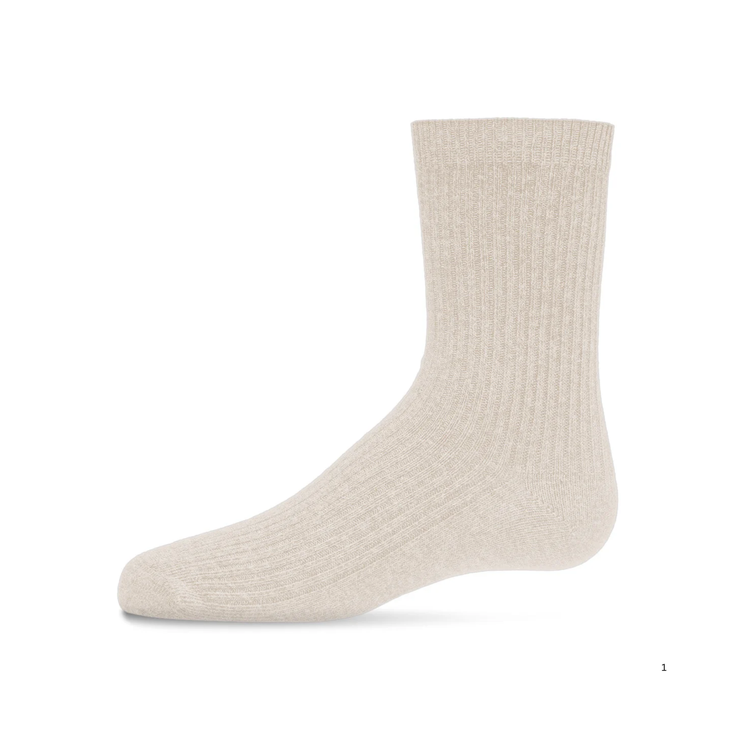 Memoi Kids Basic Cotton Blend Kids Crew Socks - Mk-5204