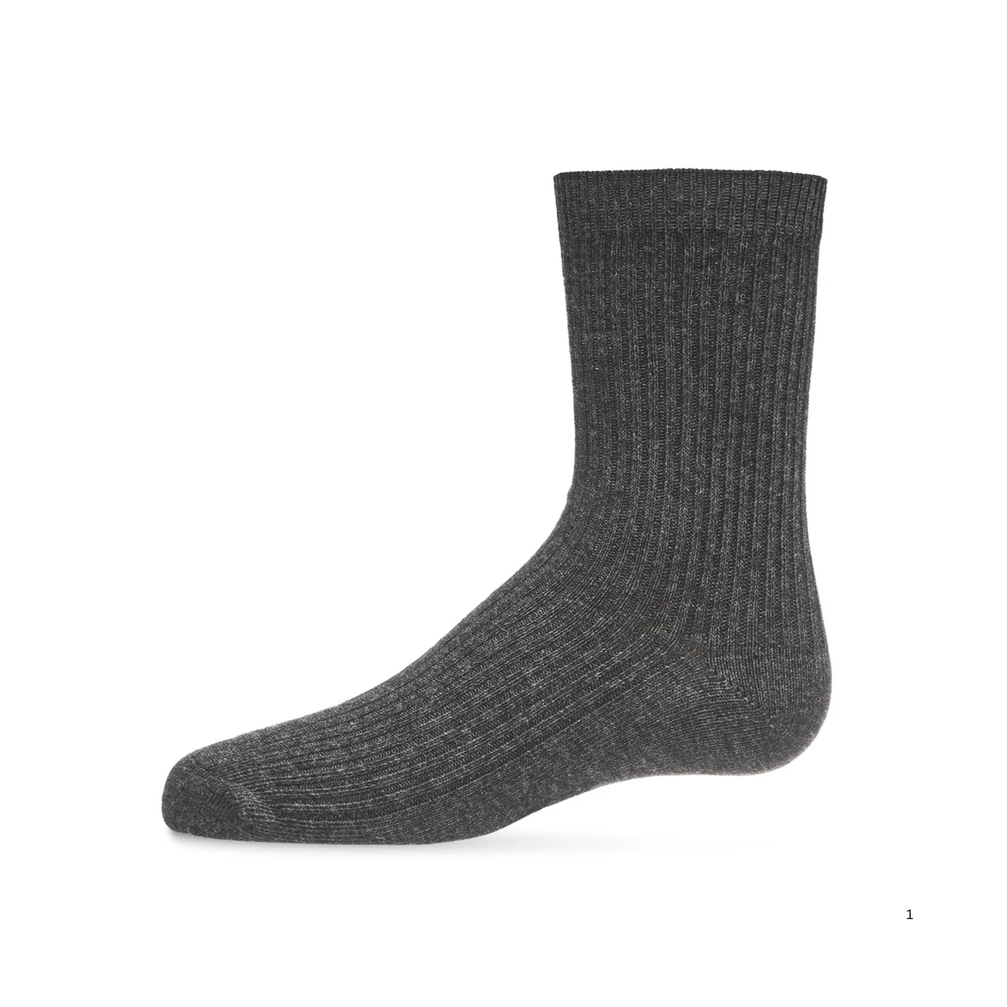 Memoi Kids Basic Cotton Blend Kids Crew Socks - Mk-5204
