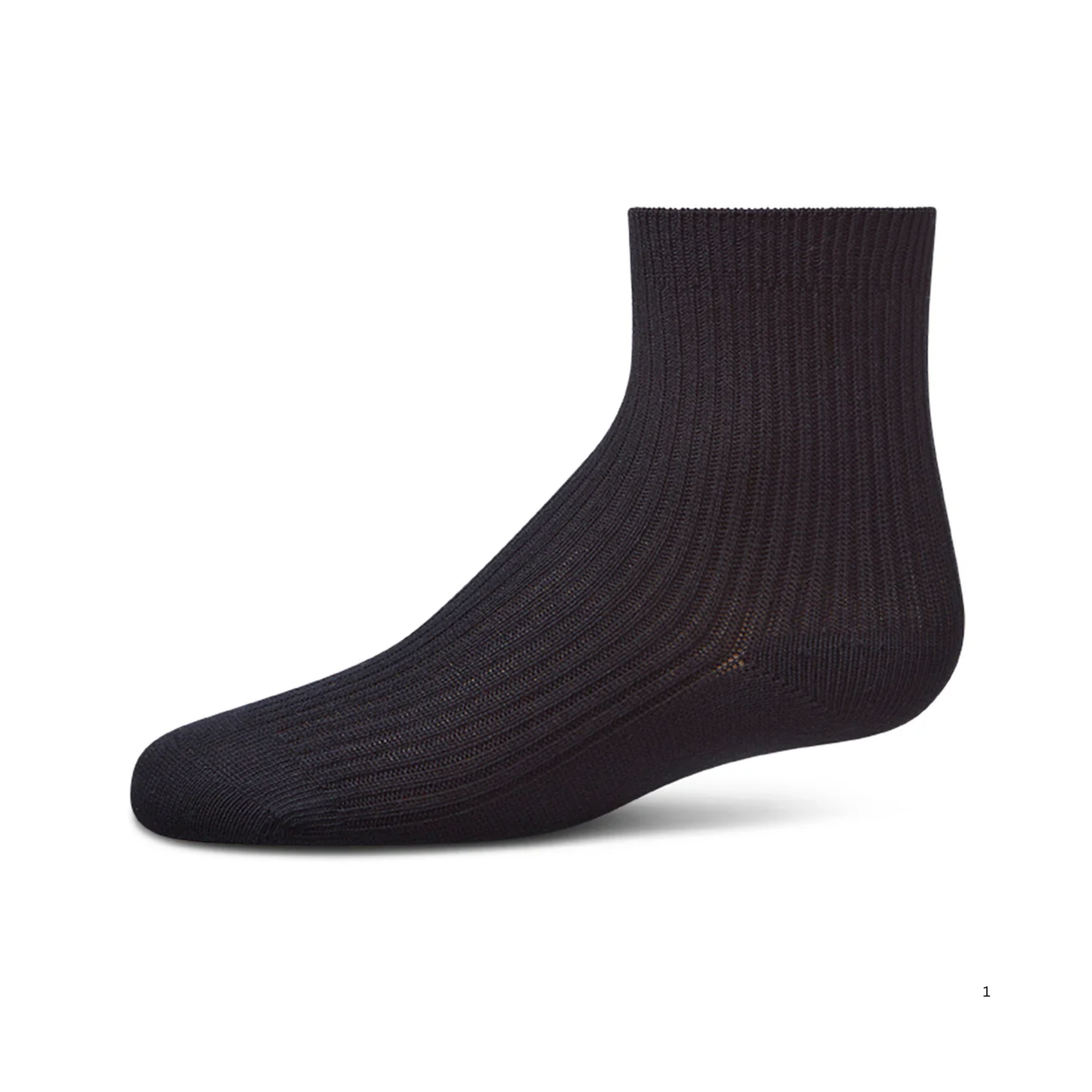 Memoi Kids Basic Cotton Blend Kids Crew Socks - Mk-5204