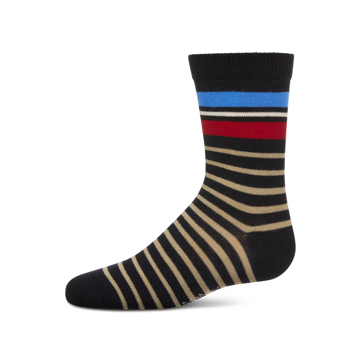 Memoi Boys Striped Crew Socks - Mk-149