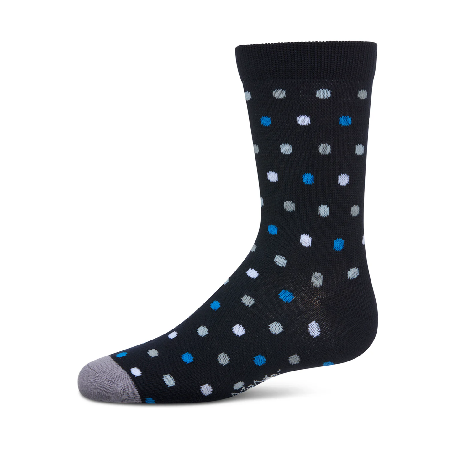 Memoi Boys Colorful Dot Crew Socks