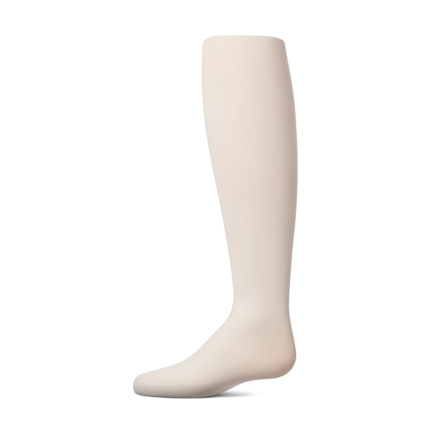 Memoi Infant Winter Opaque Nylon Tights Ivory - Mk-208