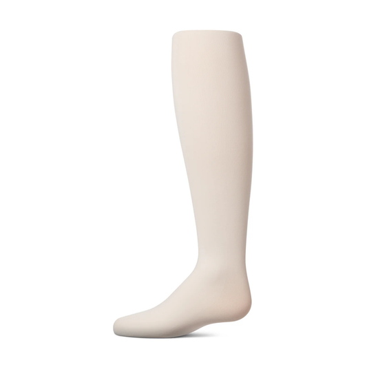 Memoi Infant Winter Opaque Nylon Tights Ivory - Mk-208