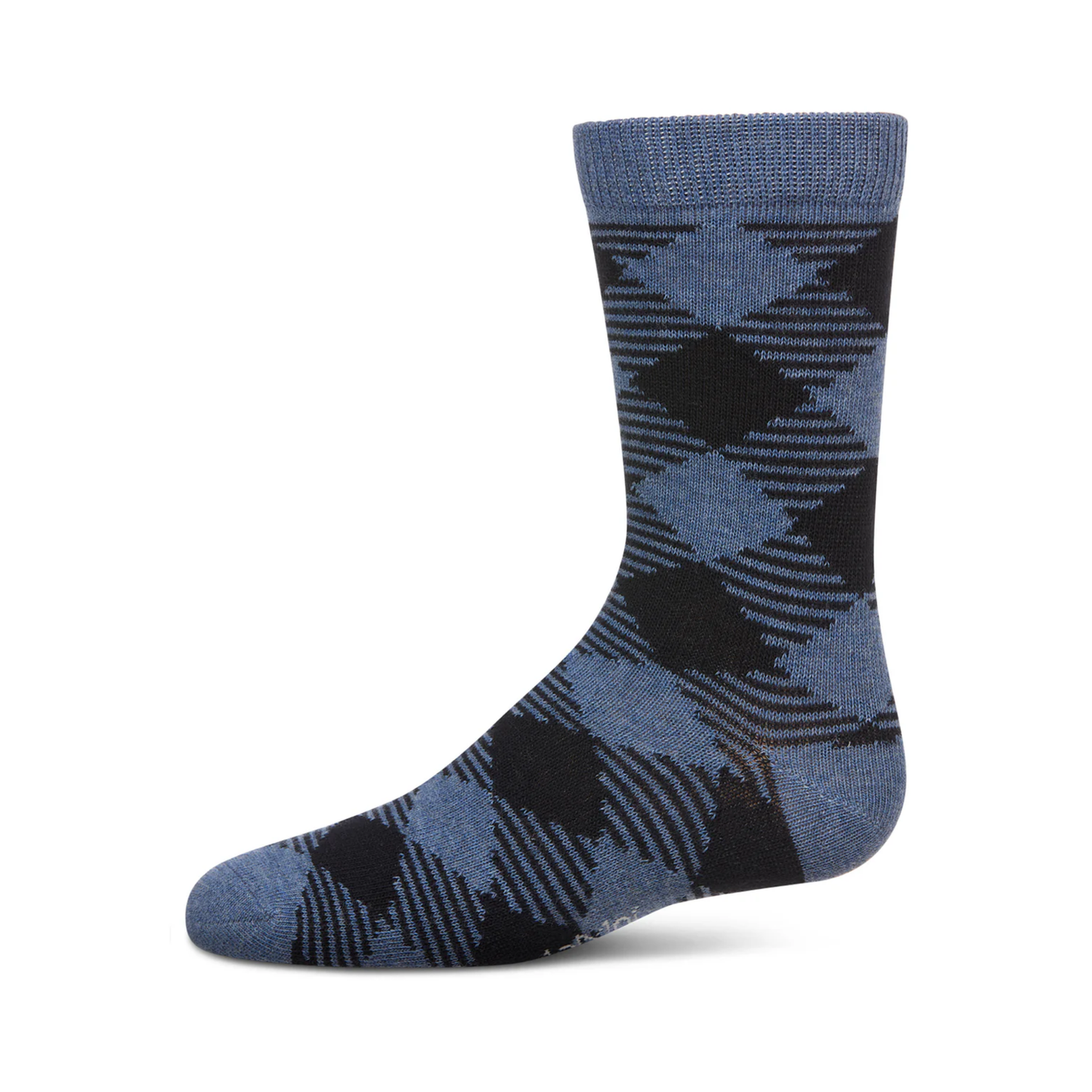 Memoi Boys Argyle Crew Socks