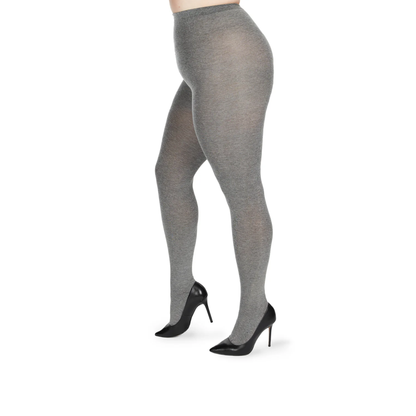 Memoi Womens Brooklyn Flat Knit Cotton Blend Sweater Tights - Mo-325