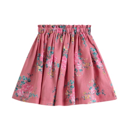 C'Era Una Volta Pink July Flowers Skirt