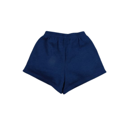 The New Society Indigo Denim Logo Short