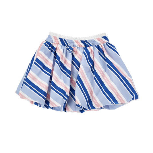 Philosophy Blue/Pink Striped Bubble Skirt