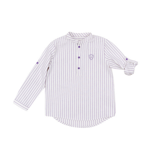 Motu Boys Lavender Levi Long Sleeve Shirt