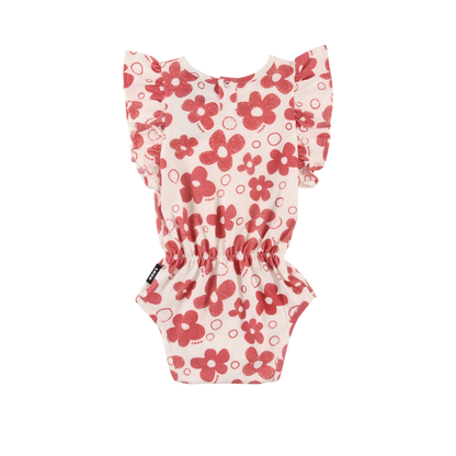 Loud Flower Aop Giardino Ruffle Romper