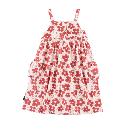 Loud Flower Aop Petal Summer Dress