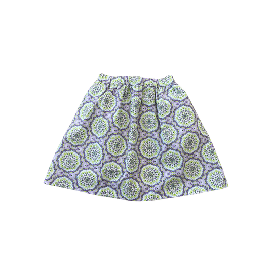 Be for all Green Heometric Mandala Short Skirt