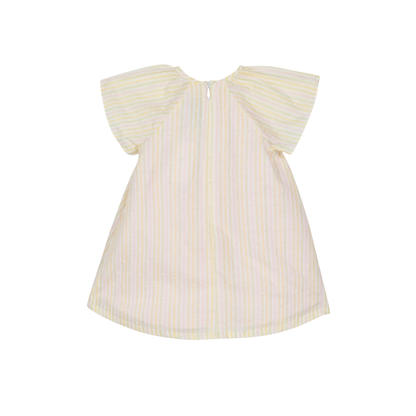 Tartine Et Chocolat Rose Embroidered Short Sleee Dress