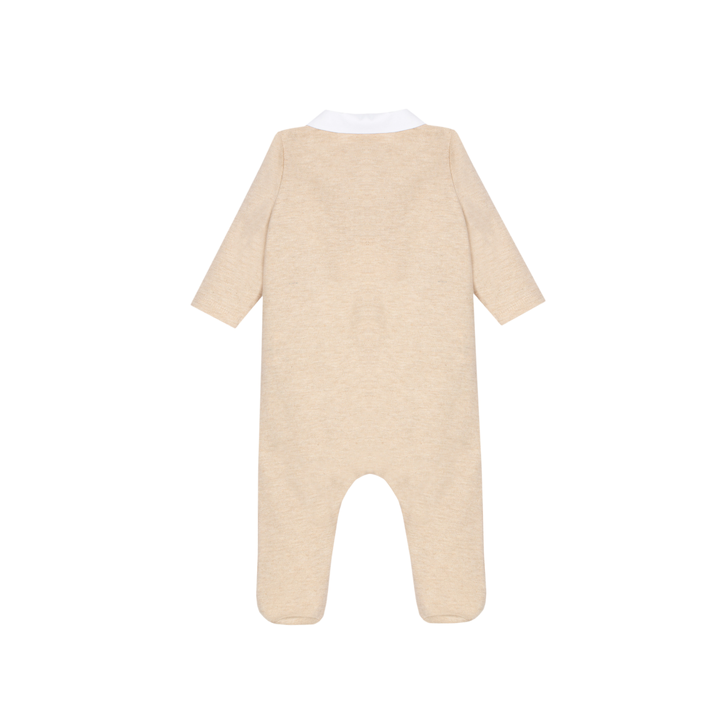 Patachou Beige Pony Collar Footie